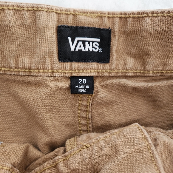 Vans Frontier B Shorts- Khaki- Men's Size 28 - Picture 3 of 3